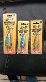 SET 3 stuks  2 dlg  pluggen met ratel  2 x12cm en 1 x15cm, Watersport en Boten, Hengelsport | Roofvissen, Ophalen of Verzenden