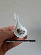 Amuselepel met Schnauzer hond, porselein 10x5x5cm, Overige typen, Nieuw, Ophalen of Verzenden, Overige stijlen
