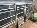 Tuinkas met schuifdeuren, Tuin en Terras, Kassen, Ophalen, Glas, Gebruikt, Aluminium