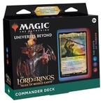 Mtg Commander precon Hosts of Mordor  + LOTR-stapel, Ophalen of Verzenden, Zo goed als nieuw, Speeldeck, Foil