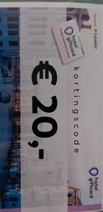 Hotel kortingscode, Tickets en Kaartjes, Hotelbonnen, Eén persoon, 3 overnachtingen of meer