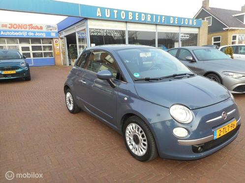 Fiat 500 TwinAir Turbo 85 Lounge Dualogic Automaat METALLIC, Auto's, Fiat, Bedrijf, Te koop, ABS, Airbags, Airconditioning, Alarm