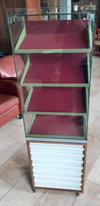 Vintage vitrinekast Goppion Milano Italy Jr '60/70, Ophalen, 50 tot 100 cm, Zo goed als nieuw, 150 tot 200 cm