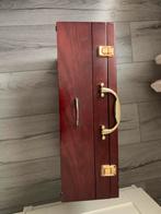 Houten Koffer met Handvat, Huis en Inrichting, Woonaccessoires | Kisten, Ophalen, Gebruikt, Overige houtsoorten, Minder dan 50 cm