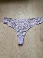 Kanten lila string Hunkemöller, Hunkemöller, Ophalen of Verzenden, Paars, String