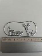 Snijmal passe-partoute met hertjes, Hobby en Vrije tijd, Kaarten | Zelf maken, Ophalen of Verzenden, Nieuw, Overige thema's, Pons of Mal