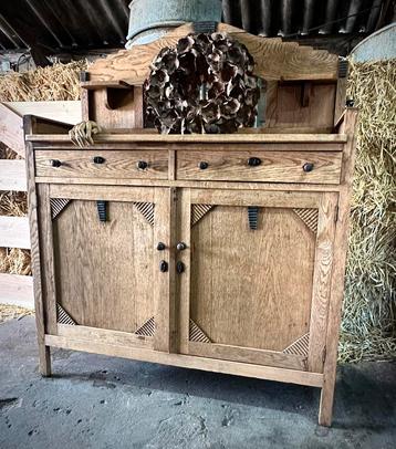 *Dressoir Commode vintage antiek hoffz aura peepercorn * beschikbaar voor biedingen