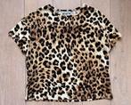 Zara Trafaluc S luipaardprint panterprint top egf katoen, Bruin, Zara, Ophalen of Verzenden, Zo goed als nieuw