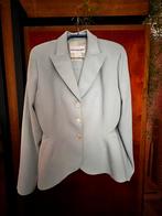 Vintage Mugler two piece mantelpak rok Franse maat 40, Kleding | Dames, Kostuum of Pak, Blauw, Ophalen of Verzenden, Zo goed als nieuw