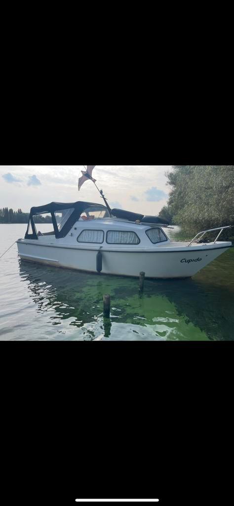 Waterland 700 met werk, Watersport en Boten, Motorboten en Motorjachten, Gebruikt, Polyester, 6 tot 9 meter, Diesel, Binnenboordmotor