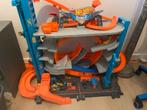 Hot Wheels Autogarage + Auto's & Rails, Ophalen, Hot Wheels, Racebaan, Gebruikt