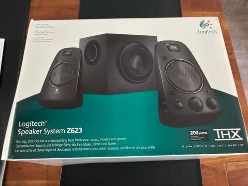 Logitech Speakers System Z623, Computers en Software, Pc speakers, Gebruikt, Audiokanaal 2.1, Ophalen of Verzenden