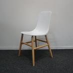 Softline Italia Pauline Design Stoelen | Wit / Hout | Stoel, Huis en Inrichting, Stoelen, Hout, Gebruikt, -, Wit