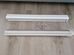 2 duo rolgordijnen 80cmx160cm, Ophalen, Gebruikt, 50 tot 100 cm, Grijs