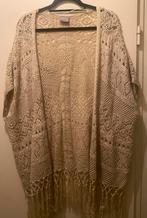 Gehaakt Ibiza Boho vestje, Vero Moda, Beige, Maat 42/44 (L), Ophalen of Verzenden