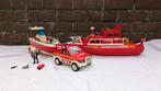 Playmobil Brandweer 3138 en 4822, Ophalen of Verzenden, Gebruikt, Complete set