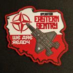 Operation Eastern Sentry Poland RNLAF F-35 Patch, Ophalen of Verzenden, Luchtmacht, Nederland, Embleem of Badge