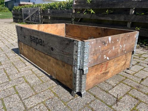 Opzetrand voor moestuin bakken, verhoogde bloembak, Tuin en Terras, Bloembakken en Plantenbakken, Hout, Tuin, Minder dan 30 cm