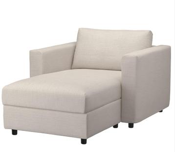 Ikea VIMLE Chaise Longue met armleuningen