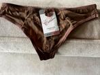 Tanga slipje, nieuw, M, met kaartjes, Caralino, Ophalen of Verzenden, Bruin, Slip