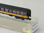 Fleischmann 8656K NS plan W 2e klas rijtuig geel/ blauw zgan, Overige merken, Gelijkstroom of Wisselstroom, Wagon, Ophalen of Verzenden