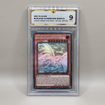 Blue-Eyes Alt. White Dragon - Ghost From Past - G Graded 9 beschikbaar voor biedingen