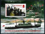 UK Alderney - Return of the Islanders velletje 1995, Postzegels en Munten, Postzegels | Europa | UK, Ophalen of Verzenden, Postfris
