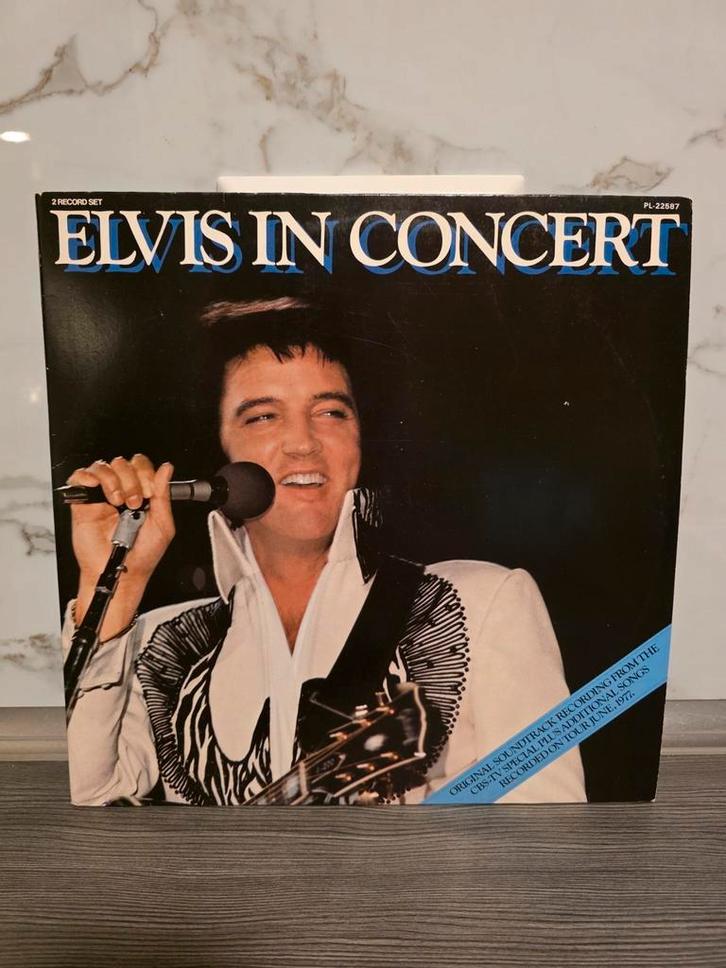 Elvis Presley – Elvis In Concert (2LP, RCA 1977), Cd's en Dvd's, Vinyl | Rock, Zo goed als nieuw, Poprock, 12 inch, Ophalen of Verzenden