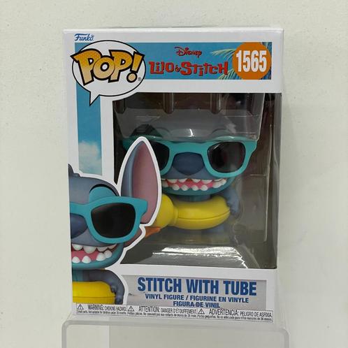 Funko Pop! Disney Lilo & Stitch: Stitch with Tube #1565, Verzamelen, Poppetjes en Figuurtjes, Nieuw, Ophalen of Verzenden