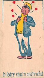 Marine .  In iedre stad 'n and're schat., Ophalen of Verzenden, 1940 tot 1960, Gelopen, Overige thema's