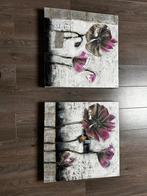 2x Schilderijen, Antiek en Kunst, Kunst | Schilderijen | Klassiek, Ophalen of Verzenden