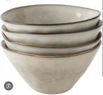 Dutch rose organic 4 x mug en 4 bowl, nieuw, Ophalen of Verzenden, Nieuw, Glas, Overige stijlen