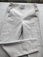 Nukus Crème Broek - Maat S, Kleding | Dames, Broeken en Pantalons, Beige, Ophalen of Verzenden, Zo goed als nieuw, Maat 36 (S)