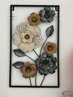 Wanddecoratie bloemen. Bijna nieuw., Ophalen, Zo goed als nieuw
