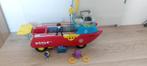 PAW Patrol Sea Patroller Boot met Ryder en Chase, Kinderen en Baby's, Speelgoed | Actiefiguren, Ophalen, Gebruikt