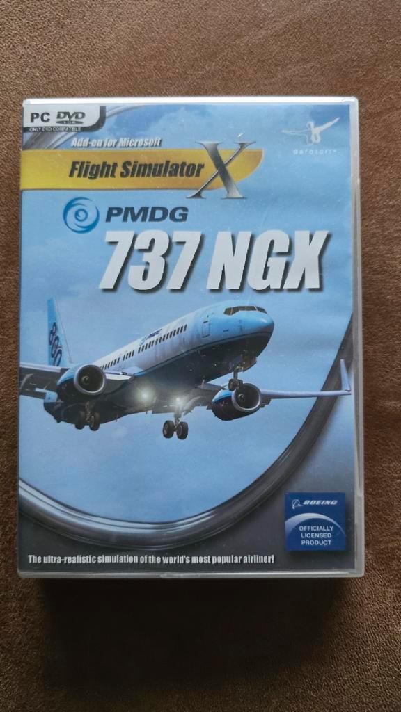 Flight Simulator X PMDG 737 NGX, Spelcomputers en Games, Games | Pc, Gebruikt, Racen en Vliegen, 1 speler, Vanaf 12 jaar, Online