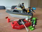 Playmobil Politieboot met boef - 4429 COMPLEET, Ophalen of Verzenden, Gebruikt, Complete set