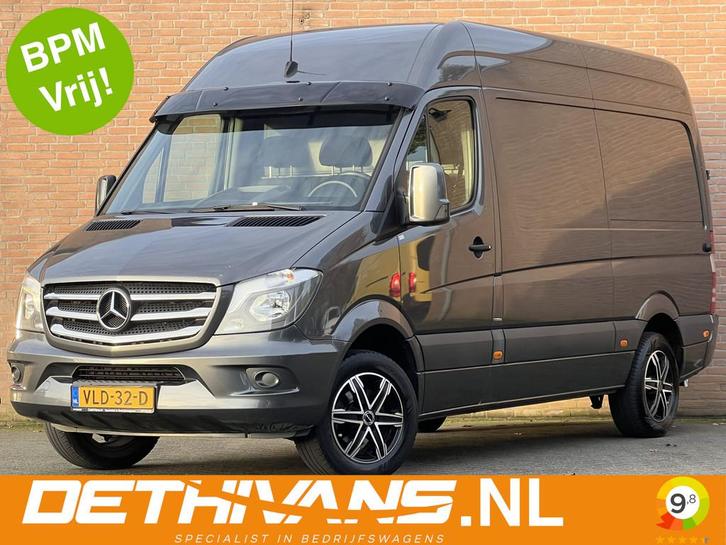 Mercedes-Benz Sprinter 316CDI 164PK L2H2 / 3.500KG Trekhaak, Auto's, Bestelauto's, Bedrijf, Te koop, ABS, Achteruitrijcamera, Airconditioning
