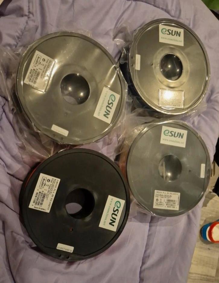 eSUN PLA 3mm Filament Set - Diverse Kleuren, Computers en Software, 3D Printers, Nieuw, Ophalen of Verzenden