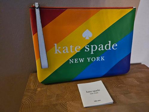 Originele lederen pouch van Kate Spade, Sieraden, Tassen en Uiterlijk, Tassen | Damestassen, Zo goed als nieuw, Verzenden