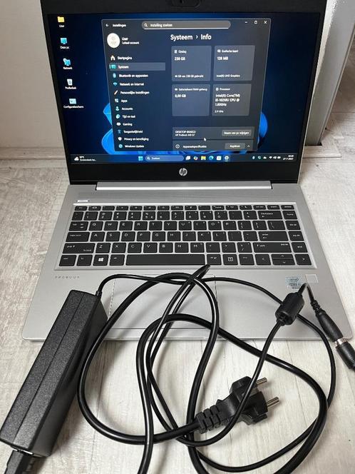 HP ProBook 440 g7 i5 10th 8 gb 256 gb, Computers en Software, Windows Laptops, Gebruikt, 14 inch, SSD, 2 tot 3 Ghz, 8 GB, Qwerty