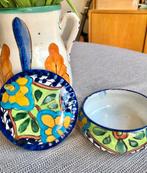 Vintage doosje keramiek Mexico, Antiek en Kunst, Ophalen of Verzenden