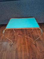 Oud bijzet tafeltje, Ophalen, Rond, Minder dan 55 cm, 45 tot 60 cm