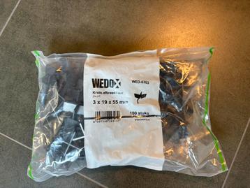 2 zakken Wedox voegkruizen 3 mm breed beschikbaar voor biedingen