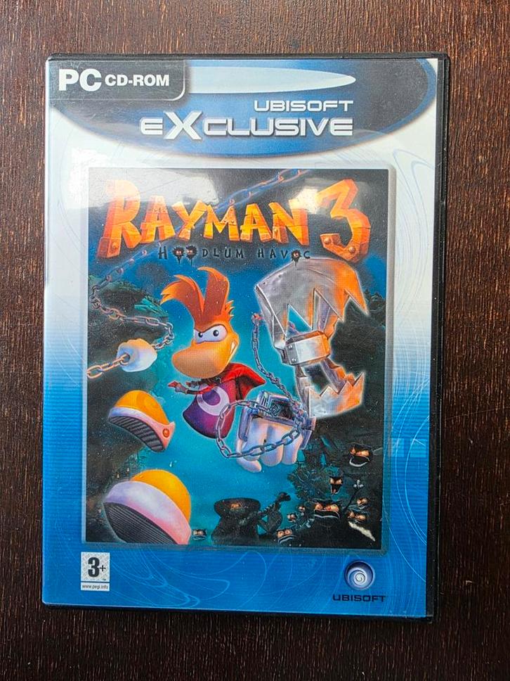 Pc game Rayman 3 hoodlum havoc, Spelcomputers en Games, Games | Pc, Zo goed als nieuw, Avontuur en Actie, 1 speler, Vanaf 3 jaar