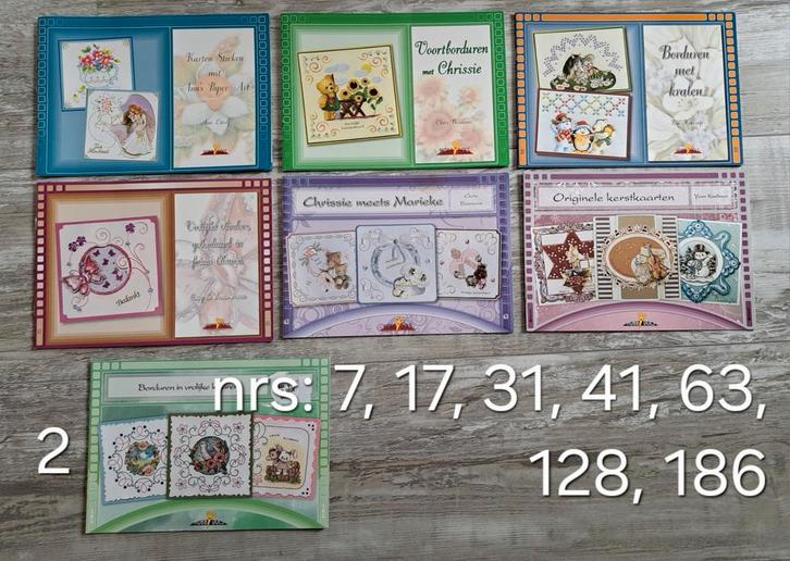 7 leuke hobbydols boekjes. Samen voor maar 2 euro!, Hobby en Vrije tijd, Kaarten | Zelf maken, Zo goed als nieuw, Overige typen