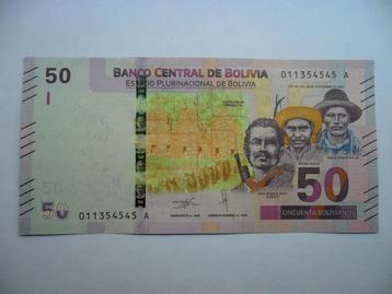 Bolivia #250 [ND] / 50 bolivianos UNC beschikbaar voor biedingen