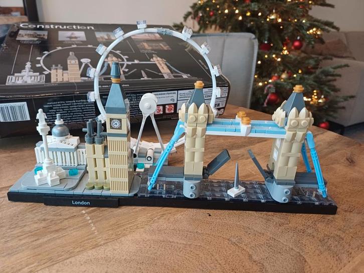 London Skyline Bouwset - LEGO Compatibel, Kinderen en Baby's, Speelgoed | Bouwstenen, Nieuw, Overige merken, Ophalen of Verzenden
