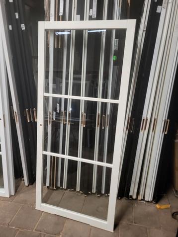 93x211,5cm binnendeur opdek R staallook ral9010 SL42 beschikbaar voor biedingen