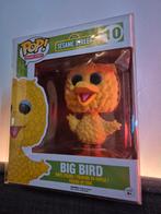 Big Bird flocked Funko pop! Sesame street 10. 6 inch, Ophalen of Verzenden, Zo goed als nieuw